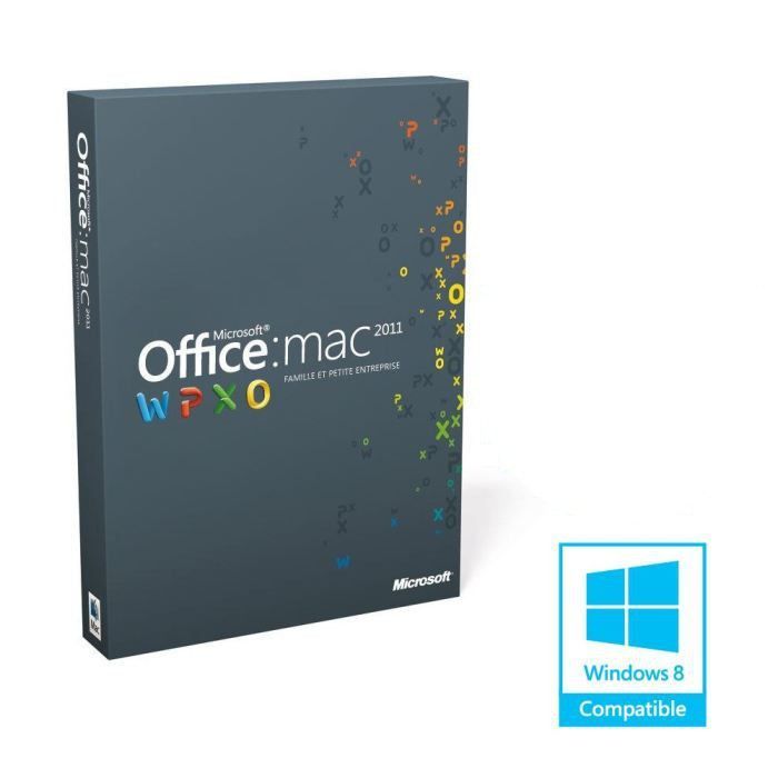 Office Mac 2011 Fam. et petite entreprise (1 Mac