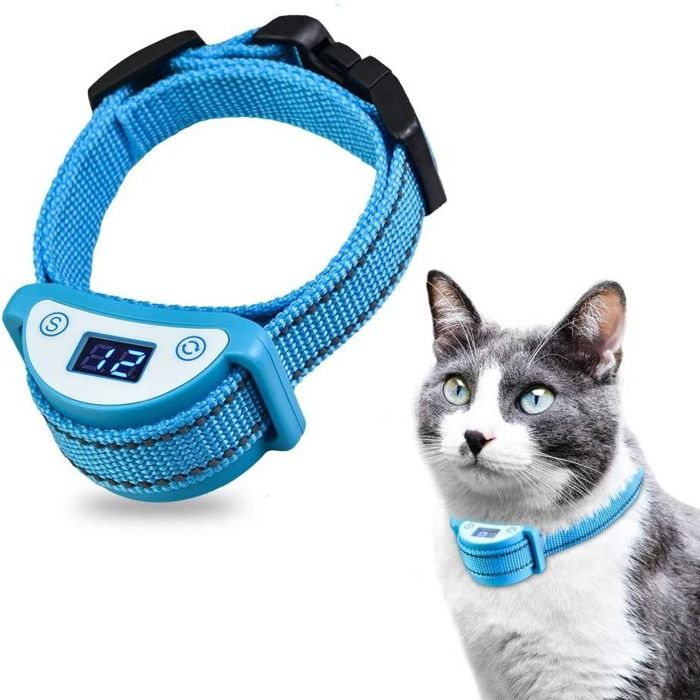 Meilleurs prix pour Collier anti-miaulement, stop aboiement petit chat, suppresseur de nuisances, stop aboiement automatique
