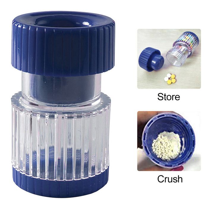 GOTOTOP broyeur de pilules en plastique Broyeur de pilules Outil de
