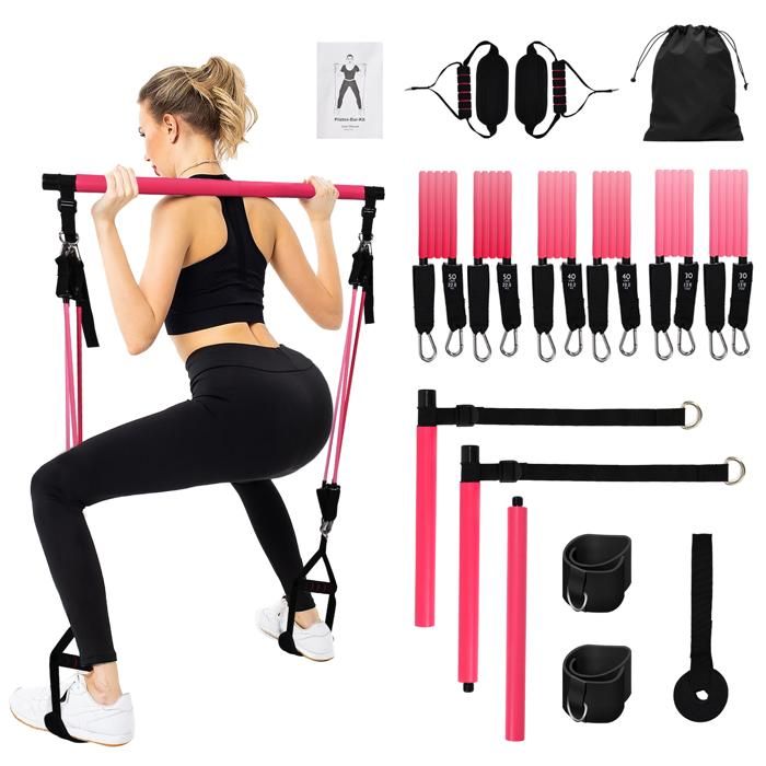 Poignées De Traction Pour Barre – Lot De 2, Nylon Noir, Longueur 8,7 Cm