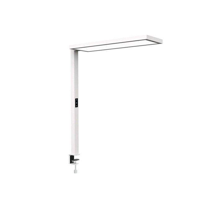 MAULsenja Lampe de bureau LED - dimmable - pince de table - blanc - 1 pièce - 83.5 x 24 x 133 cm - MAUL MAULsenja Lampe de bureau LED - dimmable - pince de table - blanc - 1 pièce - 83.5 x 24 x 133 cm - MAUL