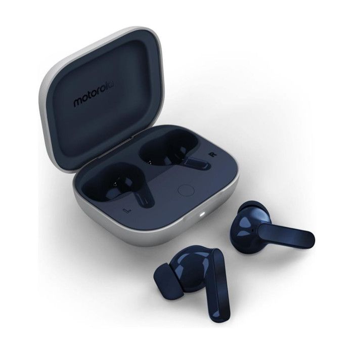 Motorola Moto Buds+ Tim TWS Auricolari Bluetooth In Ear Starlight Blu