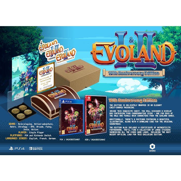 Evoland 1 & 2 10th Anniversary Edition PlayStation 4 - vue 8