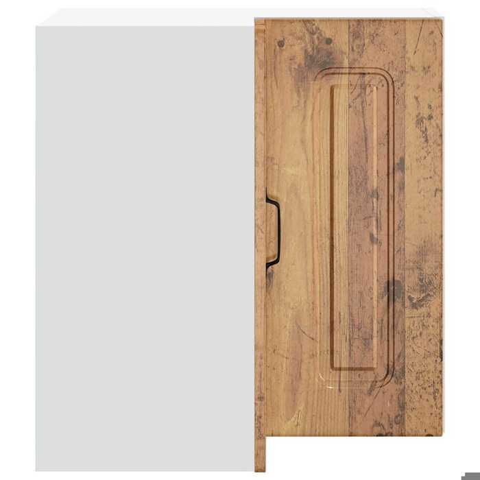 Moderne Placard dangle mural cuisine Kalmar SWEETY Armoire pour cuisine vieux bois 57x57x60 cm BB658