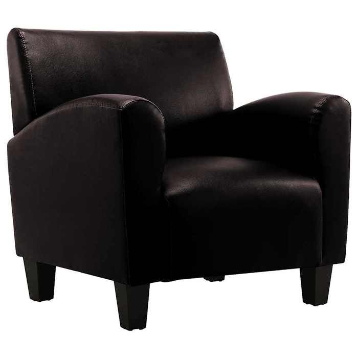 NEUF 2026 CHIC Chaise de canapé SWEETY Fauteuil 1 PLACE Marron foncé Similicuir 70x69x72 cm FF5408