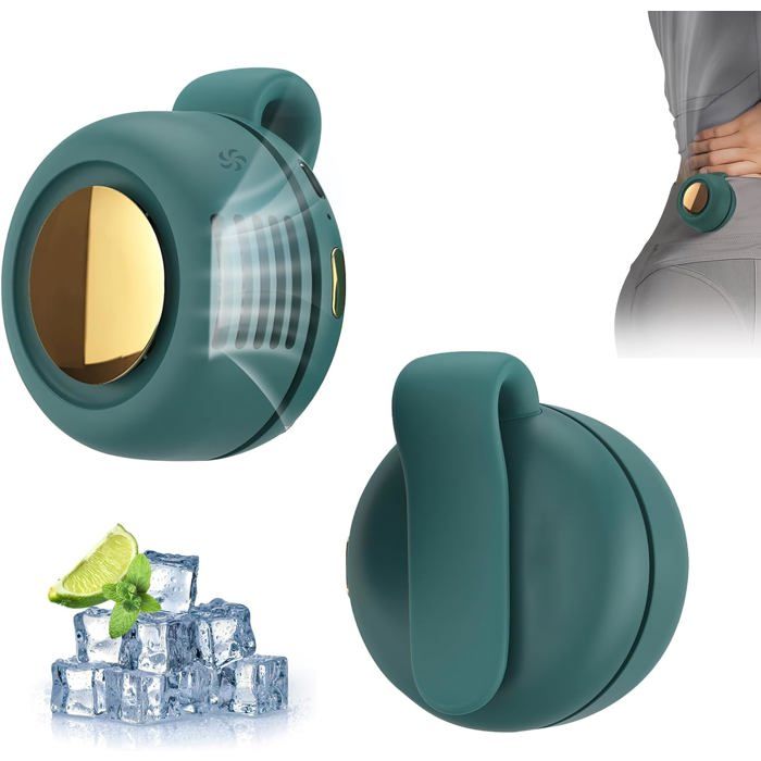 Ventilateur portable à pince - Belle commode - Mini ventilateur sans pales - Silencieux (< 30 dB)