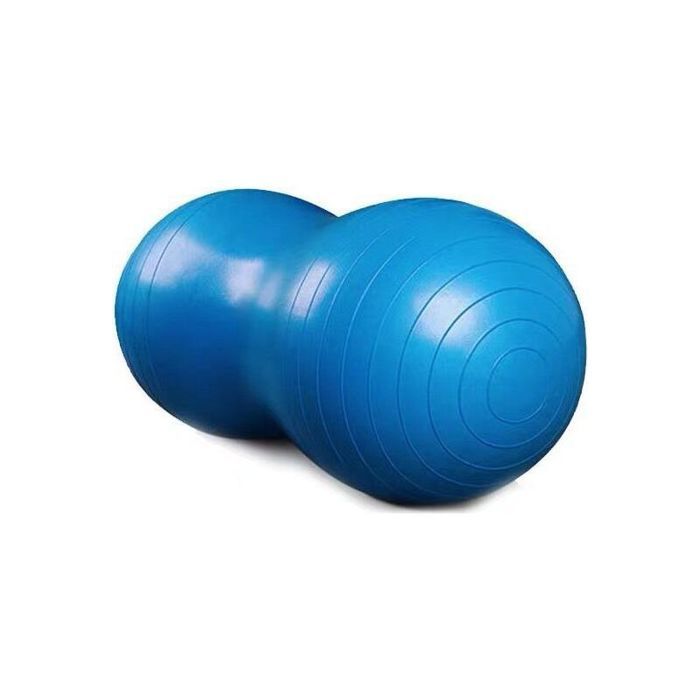 Ballon dexercice ballon cacahuète ballon de yoga ballon de Pilates bleu 90 cm x 45 cm