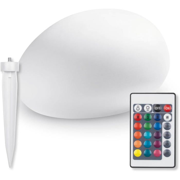 Pierre Solaire Décorative 40X30X16 Cm Ip67  Lampe De Jardin Avec Éclairage Led À Changement De Couleur  Lampe De Jardin Extérieu