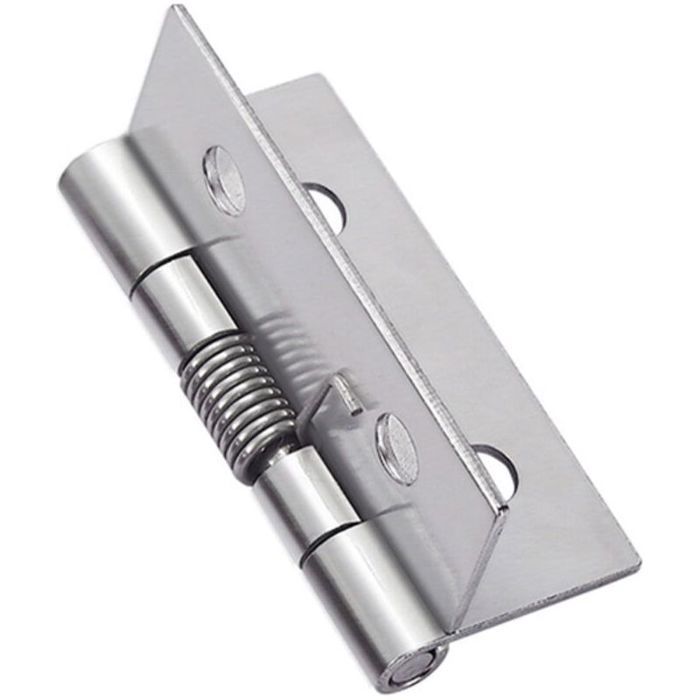 Charnière à ressort - [MAX®] - Acier inoxydable 304 - 38mm - Lot de 4 pour porte armoire invisible