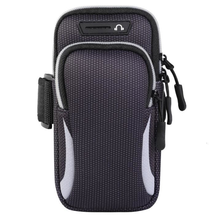 Brassard Néoprène Pour Huawei P20 - Pour Sport, Jogging, Course - Noir - Marque K-S-Trade