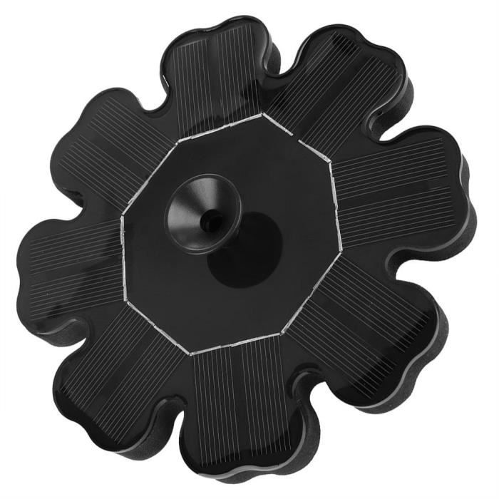 Boyou Pompe à Eau Ultra Silencieuse Solaire Submersible De Bassin De Fontaine Daquarium Micro Floating
