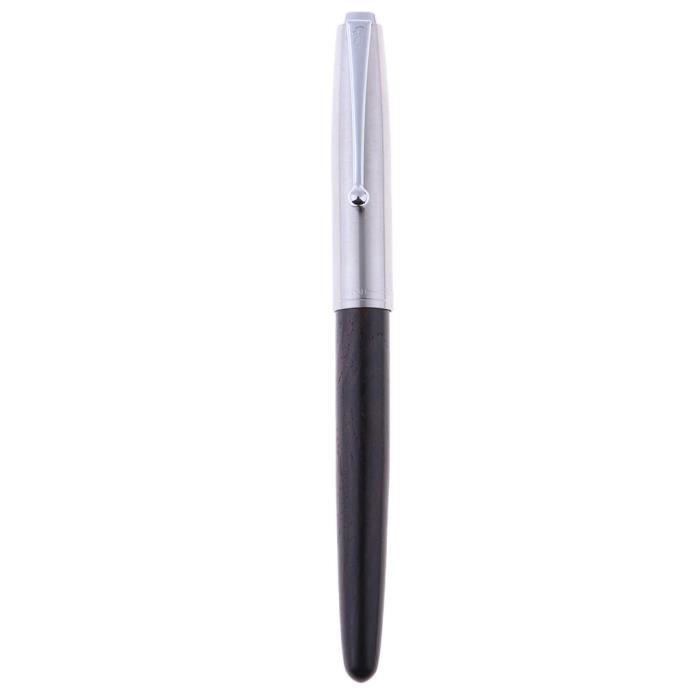 Stylo Plume Delta Dolcevita Rouge/argent Sterling - Plume Or 14 Carats Taille M, Occasion Comme Neuf