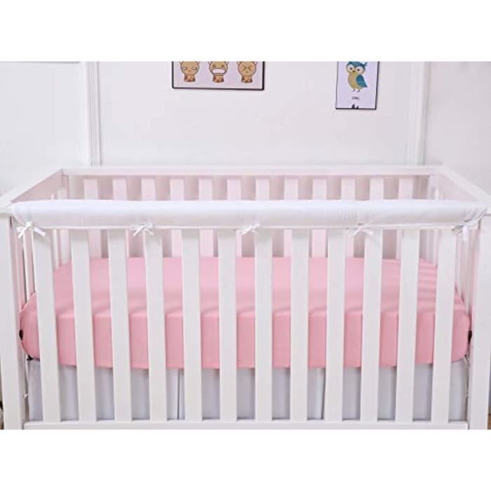 Matelas Bebe Jbdb0 Housse De Rail De Lit De Bebe Longue Et Reversible En Tissu Microfibre Brosse Protege Dents Et Pare Chocs Respi Cdiscount Puericulture Eveil Bebe