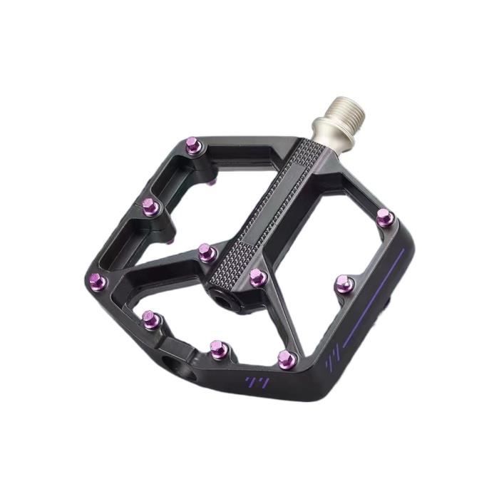 Pédales Plates VTT/Vélo Course BUCKLOS – 9/16 Aluminium étanches Pour Shimano