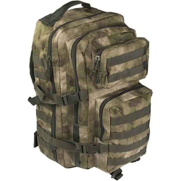Sac à dos - MIL-TEC - US Assault Pack Petit - Laser Coupe - Olive