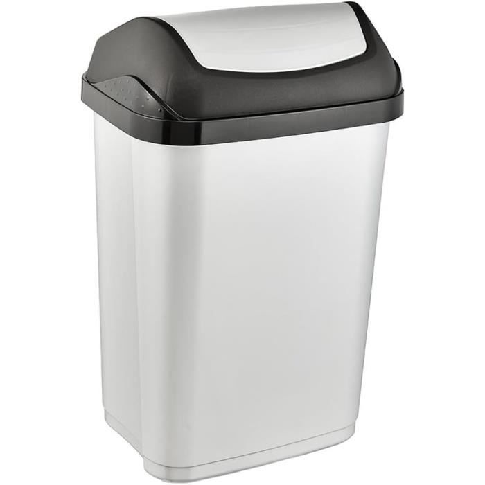 Sac Poubelle 30l Poubelle Rectangulaire U00e0 Couvercle Basculant