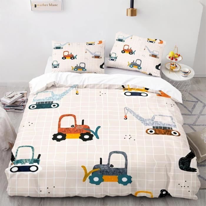 Chouette Parure De Lit 2 Personnes Garcon Fille 3D Motif Douce Housse De Couette 200X200