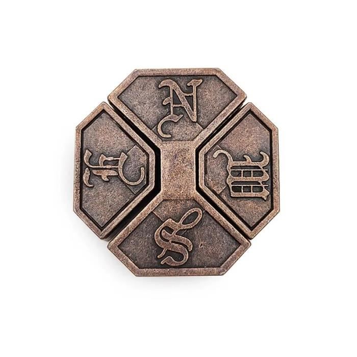 Casse-tête Intelligent En Métal Pour Enfants Et Adultes,jeu De Puzzle