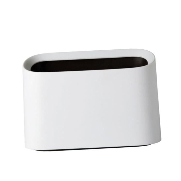 Mini Poubelle De Table Avec Couvercle, Jolie Poubelle De Bureau