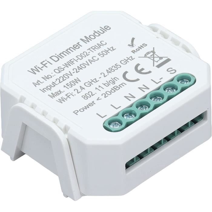 Interrupteur Module Volet Roulant Connecté, Module De Commutateur De ...