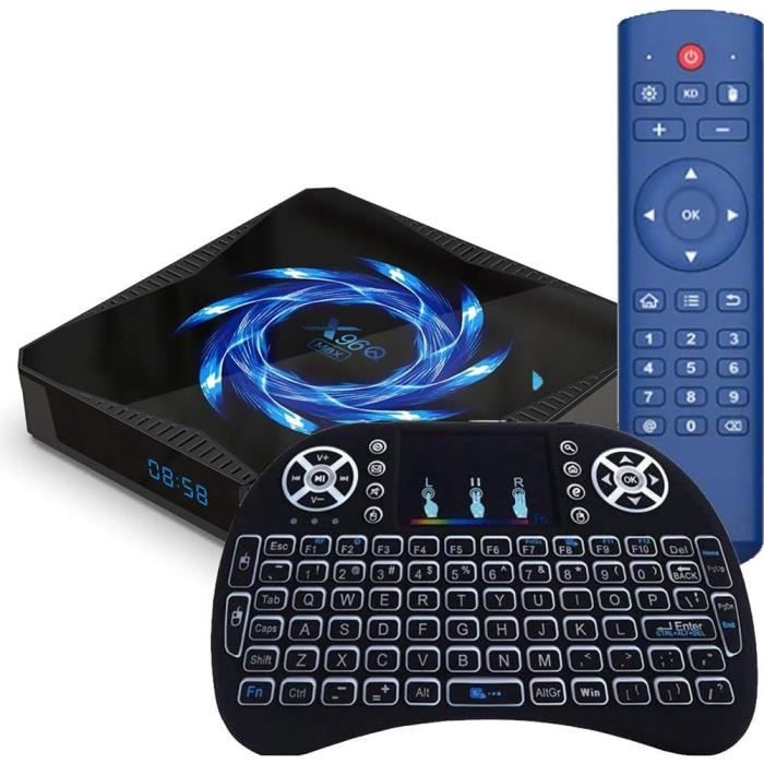 Android 10.0 TV Box, X96Q Max Smart TV Box Allwinner H616 Quad Core Arm