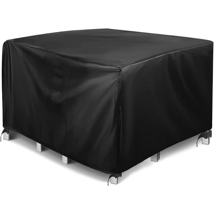 GD11788-Bache Salon De Jardin Housse Table De Jardin Bache De Protection Housse De Protection