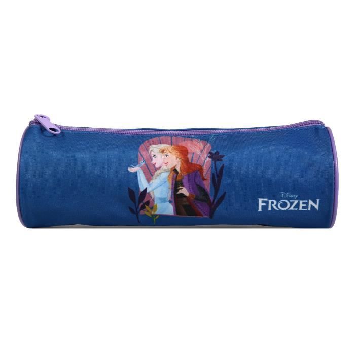 Trousse Ronde Scolaire La Reine Des Neiges Spirit - Safta - Pour Enfants 5-14 Ans - Lavable Et Résistante