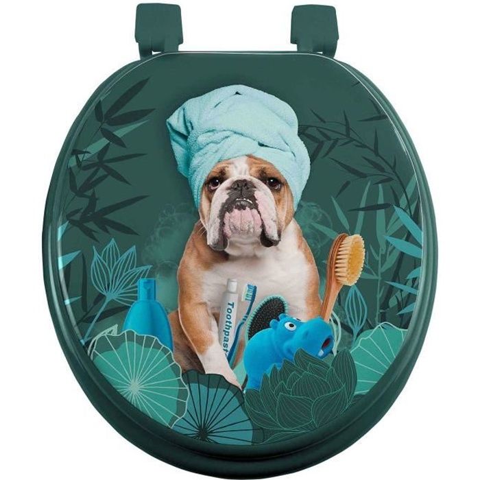 Abattant WC Dog Zen Cdiscount Bricolage