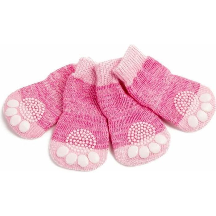 Chaussette store antidérapante chien