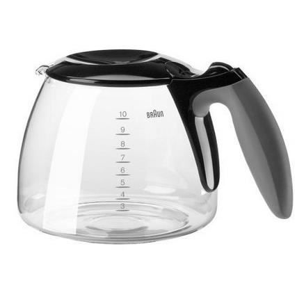 Verseuse - BRAUN - KF 5 - Noir - 10 tasses - Compatible avec plusieurs modèles Verseuse - BRAUN - KF 5 - Noir - 10 tasses - Compatible avec plusieurs modèles
