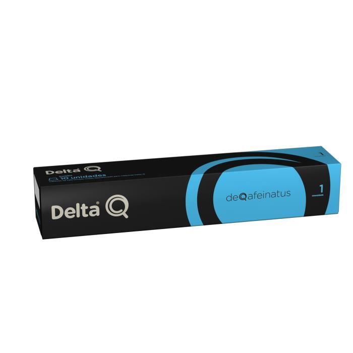 Capsules DeQafeinus n°1 étui de 10 - Compatible machines Delta Q