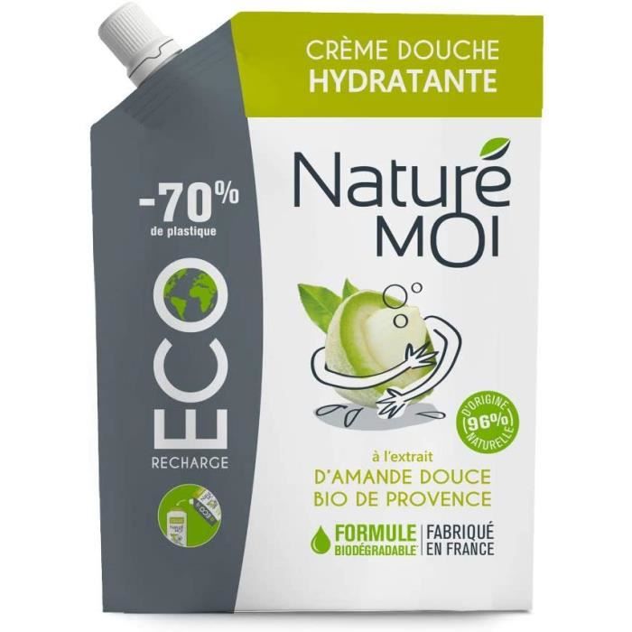 Gel De Douche - Eco Recharge Crème Douche Hydratante À L'extrait D'amande  Douce Bio De Provence - Hydrate Et Nour133 - Cdiscount Au Quotidien