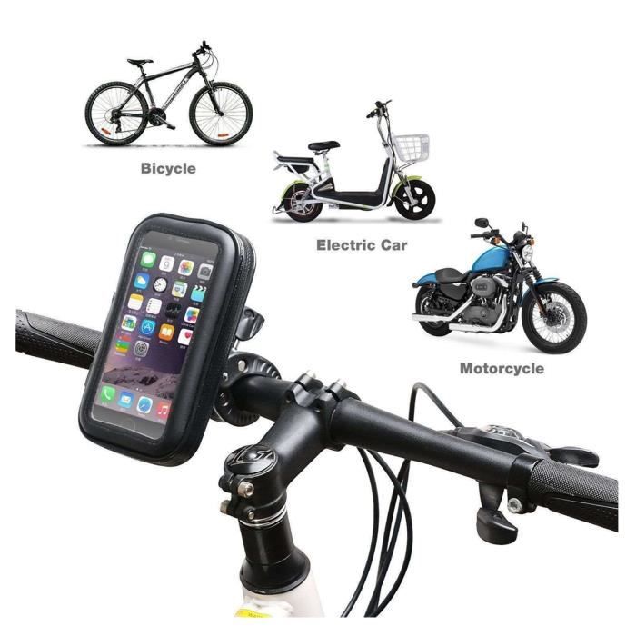 Support smartphone étanche pour vélo / moto / trottinette