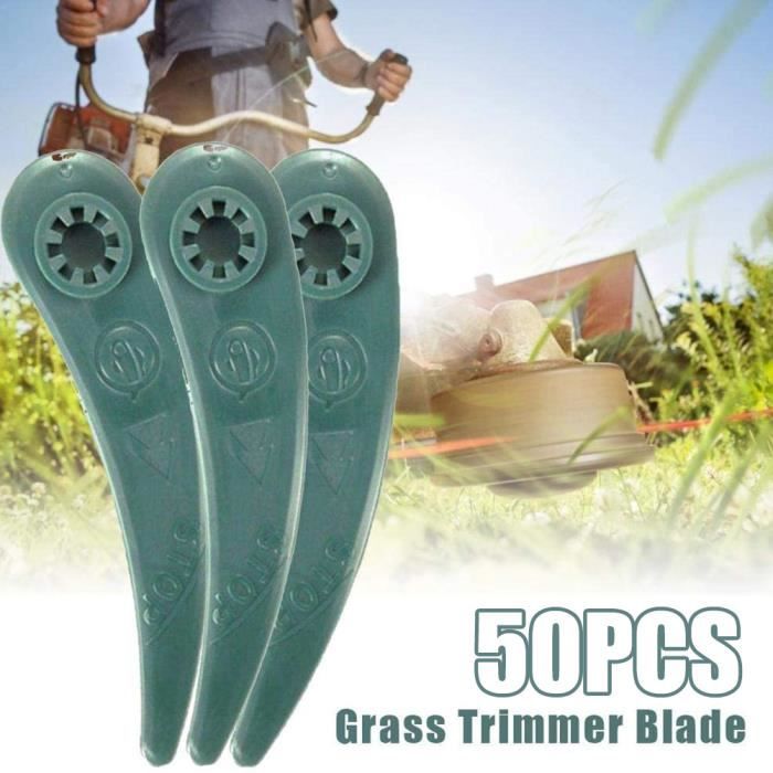 Goodtimera Lot de 25 Lames De Rechange en Plastique pour Tondeuse Bosch Durablade Art 23-18 LI Art 26-18 LI 