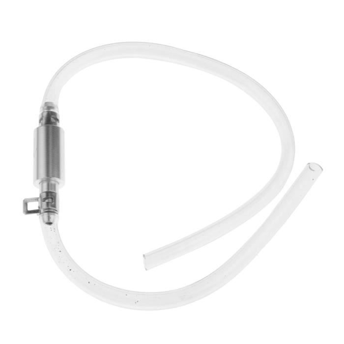 Tuyau De Purge De Frein Avec Clapet Anti-retour - Pour Moto Et Voiture - Acier Inoxydable, Universel - 7