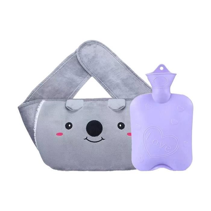 TRIWONDER Sac Porte Gourde Avec Bandoulière - Pochette Bouteille Eau Randonnée Camping Bleu