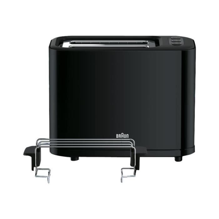 Braun PurEase HT3010 BK Grille pain 2 tranche 2 Emplacements - vue 2