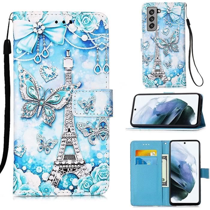 Étui Pour Cartes De Visite En Cuir Synthétique – Avec Rabat Et Bouton – Format Compact 10,5x7 Cm – Inclut Un Porte-cartes Transparent - 6