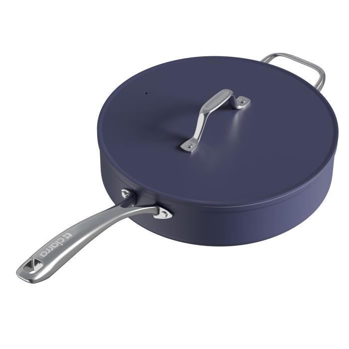 URBN-CHEF - Sauteuse Profonde 28cm Anti-Adhésive Céramique - Induction - Poignées Douces - Cuivre