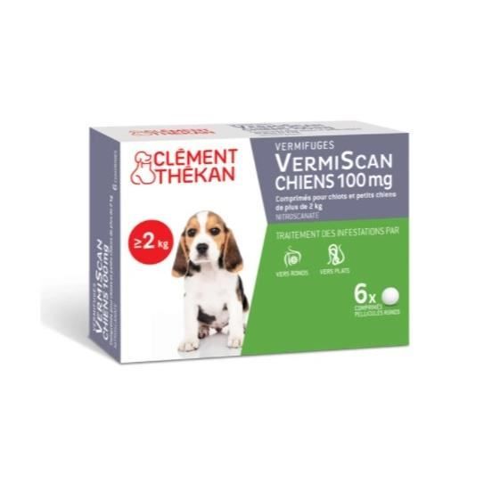 VermiScan Comprimés chiots Boite de 6