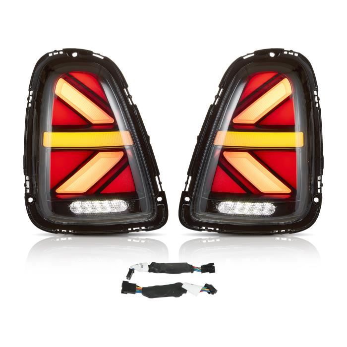 3ème Feu Stop LED Haute Position Pour Mini Cooper R56 & Countryman R60 - Verre Fumé Ou Rouge - Étanche - Installation Directe