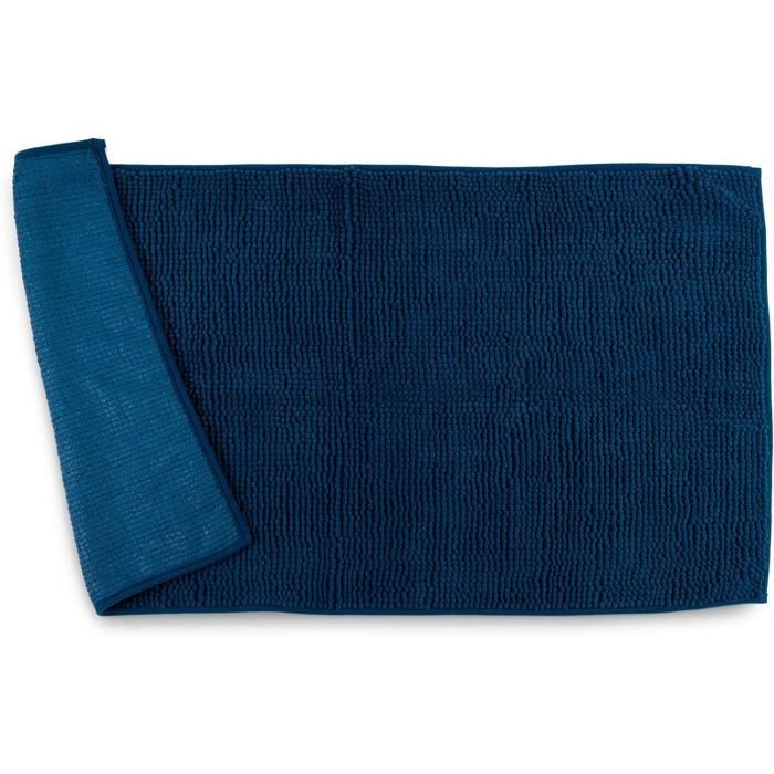 Robe Enveloppante Femme En Chenille - Taille M - Bleue - Super Douce Et Confortable