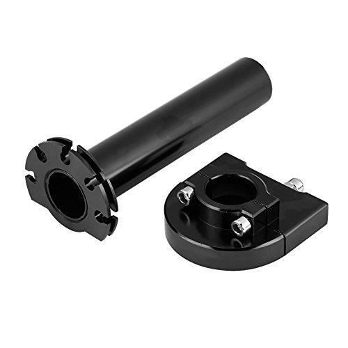 Poignée D'accélérateur Universelle 22mm Pour Moto, Scooter, Dirt Bike - Noir