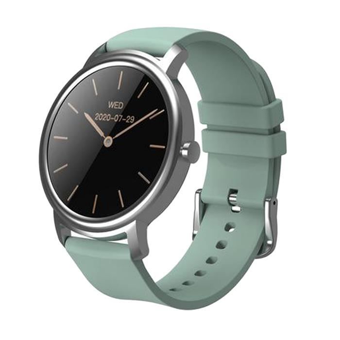 Montre Tracker D'activité PROVATA – Podomètre, Cardio, Heure – Noire – NEUVE