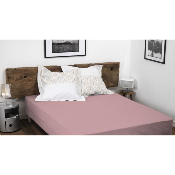 Home Linge Passion Bettwäsche Set 3-teilig - 100% Baumwolle Mademoiselle Rosa (240x260cm + 2x Kissen 63x63cm)