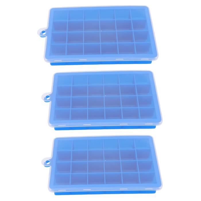 Bac à Glaçons Silicone Pour Bébé EYVRPAU - 10 Compartiments - Purée, Lait Maternel - Sans BPA