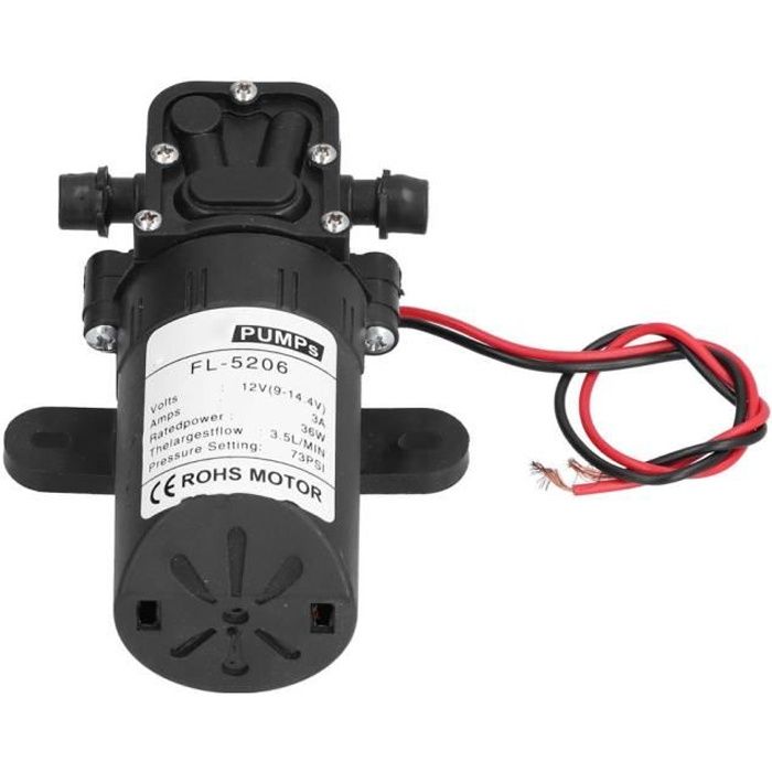 Pompe à Diaphragme 36W DC24V - Pour Pulvérisation Agricole, Nettoyage Haute Pression