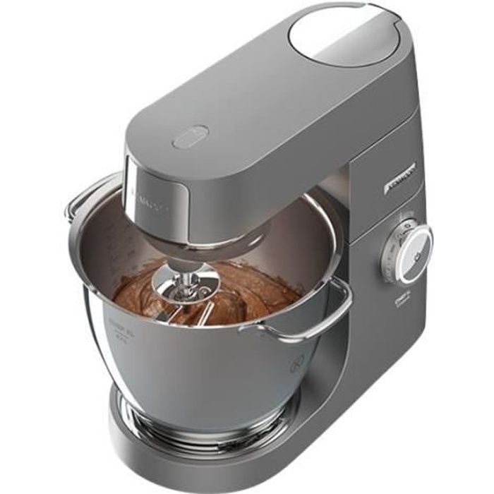 Robot Pâtissier Kenwood Chef KVC3110S - 1000W, Bol 4.6L, Kit Métal, Blender Inclus