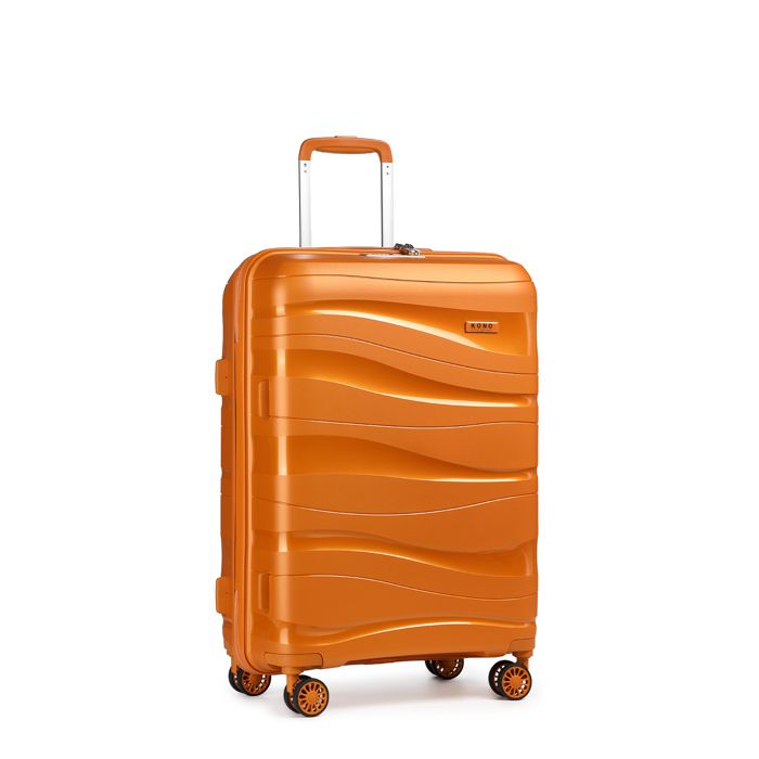 Kono Valise Grande 76cm Rigide Polypropylène Valise de Voyage à 4