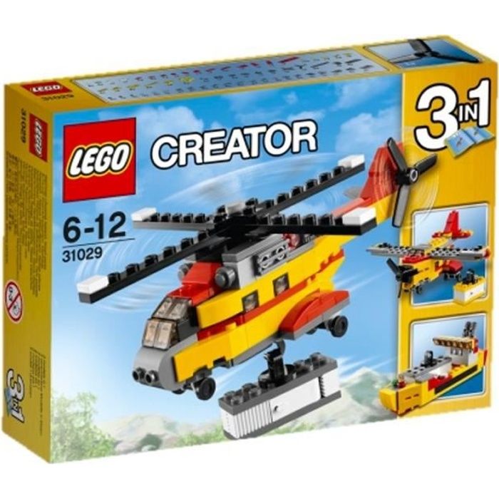 lego creator helicoptere